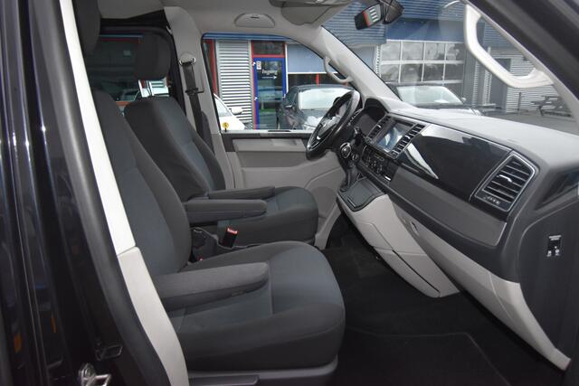 Volkswagen TRANSPORTER 2.0 TDI L2H1 DC Highline , SCHUIFDEUR L+R , TREKHAAK , PDC V+A , MISTL V , NAVI VIA APP ,