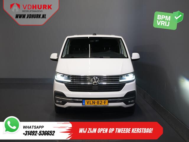Volkswagen TRANSPORTER 2.0 TDI L2 BULLI BPM VRIJ! NL Auto/ LED/ Adapt. Cruise/ Virtual Cockpit/ 17" LMV/ Carplay/ PDC/ Airco