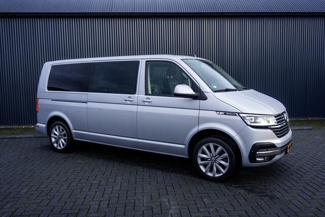 Volkswagen TRANSPORTER 6.1 2.0 TDI L2H1 | DC | Bulli | 200PK | Leder | Carplay | Virtual | Adapt Cruise
