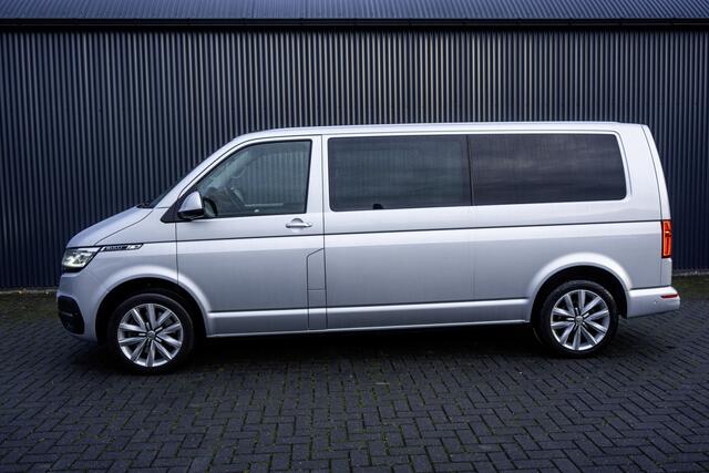 Volkswagen TRANSPORTER 6.1 2.0 TDI L2H1 | DC | Bulli | 200PK | Leder | Carplay | Virtual | Adapt Cruise