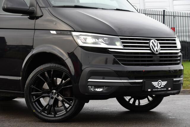 Volkswagen TRANSPORTER 2.0 TDI L1H1 Bulli Black Edition Virtual, Adaptieve Cruise, Carplay, LED, Stoelverwarming, 199pk, Automaat, Uniek!