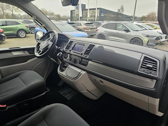 Volkswagen TRANSPORTER 2.0 TDI L2H1 DC Comfortline Plus 150 pk Automaat | Navigatie | Full led | Trekhaak | Side bars | Imperiaal | Adaptieve cruise control | Voorruitverwarming | 1ste eigenaar etc.