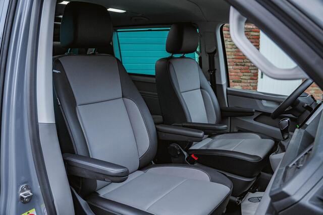 Volkswagen TRANSPORTER T6.1 2.0 TDI 204 PK DSG CARAVELLE L2H1 A-Deuren DUB/CAB ACC | LED | Leder | Bilstein B14 Schroefveren set | Achteruitrijcamera