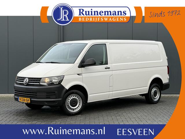 Volkswagen TRANSPORTER 2.0 TDI 150 PK E6 / DSG AUTOMAAT / L2H1 / 1e EIG. / TREKHAAK / AIRCO / CRUISE