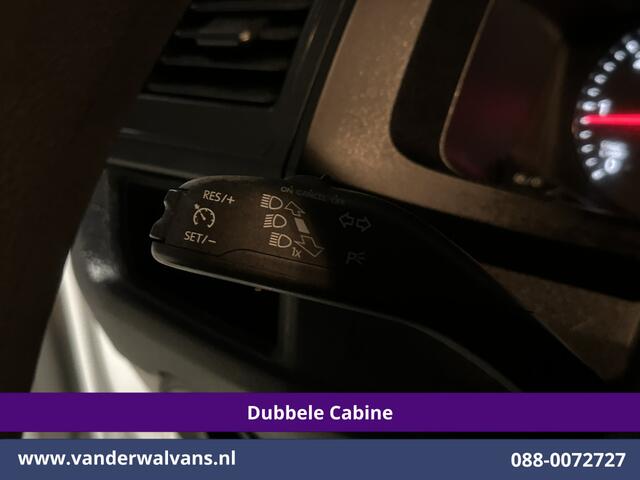 Volkswagen TRANSPORTER 2.0 TDI 150pk L2H1 Dubbele Cabine Euro6 Airco | 6-Zits | Cruisecontrol 2500kg trekhaak