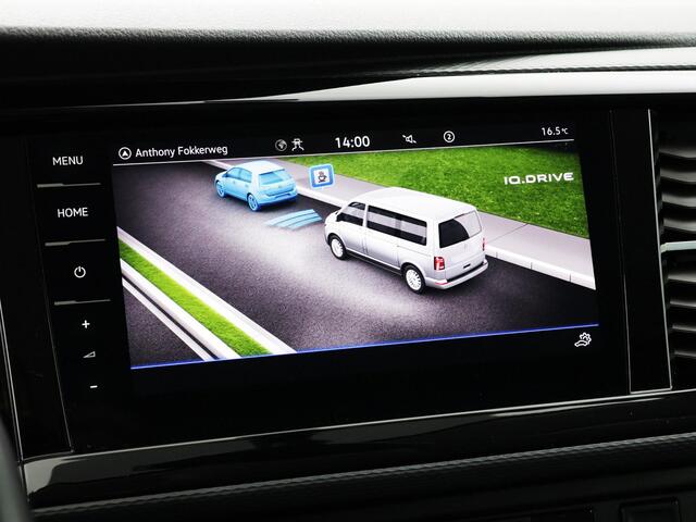 Volkswagen TRANSPORTER 2.0 TDI 150pk DSG L2H1 32 DC Bulli · Leder · Stoelverwarming · Apple/Android Car Play Airco · Alarm · Camera · Dubbel Cabine · Trekhaak · 17'' Inch · Garantie t/m 01-02-2027 of 150.000km