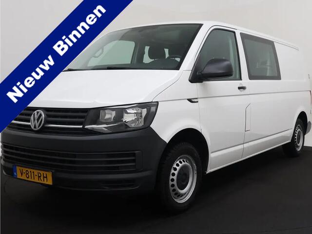 Volkswagen TRANSPORTER 2.0 TDI L2H1 DC 2018 km 84.000 Nap 1e eigenaar Trekhaak,Airco,Cruise,Cv Dealer onderhouden