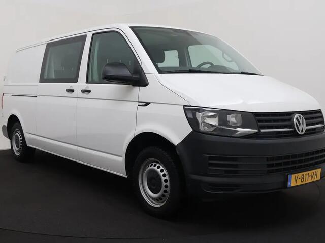 Volkswagen TRANSPORTER 2.0 TDI L2H1 DC 2018 km 84.000 Nap 1e eigenaar Trekhaak,Airco,Cruise,Cv Dealer onderhouden