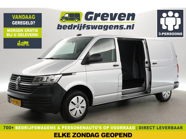 Volkswagen TRANSPORTER 2.0 TDI 150PK L2H1 | Aut. | Airco | 3-Zits | Adap. Cruise | Carplay | Stoelverw. | Trekh. | 2xSchuifdeur