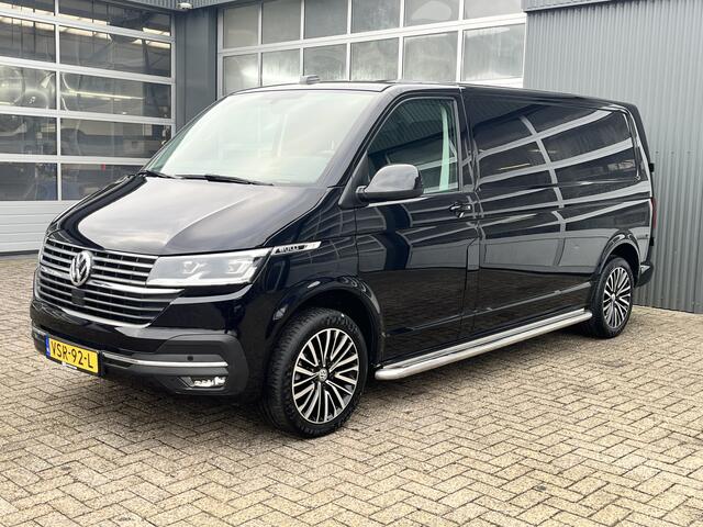 Volkswagen TRANSPORTER 2.0 TDI L2H1 Bulli 150pk Automaat Airco Cruise controle Digitaal display Trekhaak 2500kg trekgewicht 2-Persoons Telefoonverbinding Apple carplay Sitebars Euro 6 Dealer onderhouden