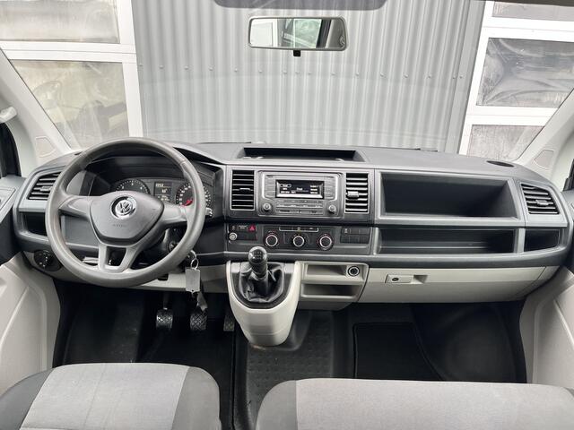 Volkswagen TRANSPORTER 2.0 TDI DC 4Motion 4x4 Euro 6 Pick-up Dubbele cabine open laadbak met Airco trekhaak 2500 kg 6-Persoons Telefoonverbinding 1e eigenaar Dealer onderhouden
