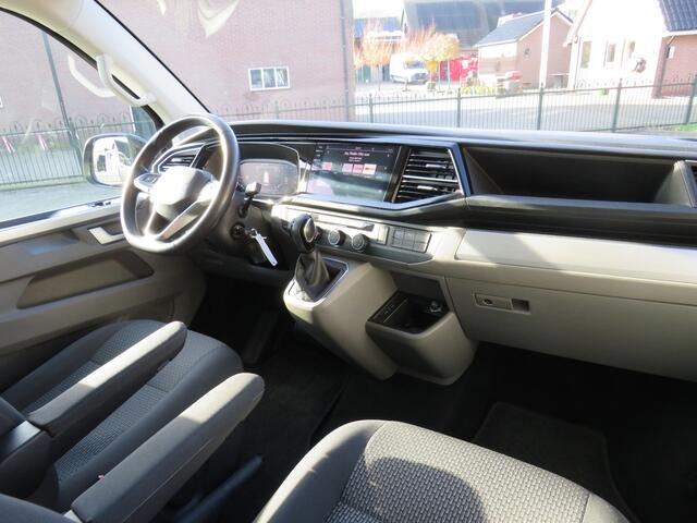 Volkswagen TRANSPORTER 2.0 TDI 150Pk Bulli DSG L2H1 DC * Rijklaarprijs incl. garantie * T6.1 * Automaat * Led Koplampen * Adaptieve Cruise * Digitale Cockpit * Dubbele Cabine *