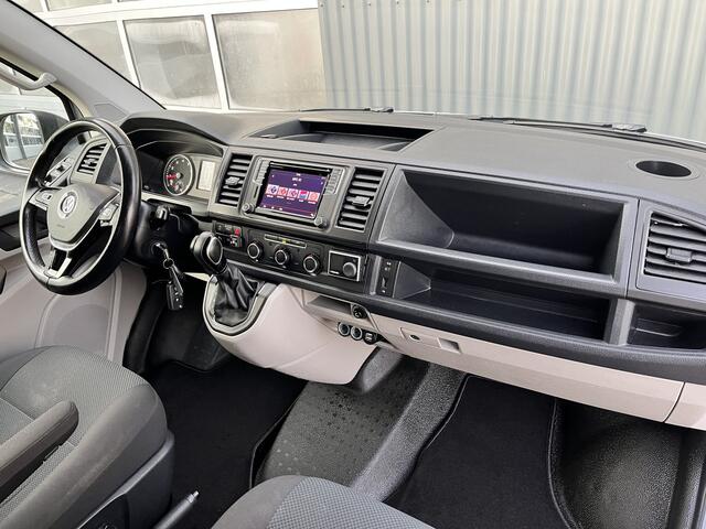 Volkswagen TRANSPORTER 2.0 TSI L2H1 204pk DSG Automaat Dubbele schuifdeuren Airco Adaptive Cruise Navigatie Pdc V/A Trekhaak 2500kg Lange wielbasis Lang Bpm vrij voor prive gebruik Kastinrichting Comfort stoelen met zijairbag i