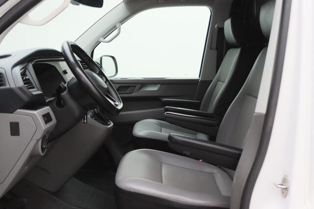 Volkswagen TRANSPORTER 2.0 TDI DSG L1H1 Leer, Airco, Apple Carplay, Camera, Cruise, Imperiaal, PDC, Trekhaak, 16''