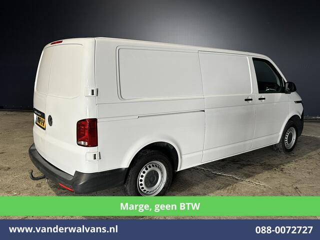 Volkswagen TRANSPORTER 2.0 TDI 150pk **Marge, GEEN BTW** L2H1 Euro6 Airco | 2500kg Trekhaak | Cruisecontrol | Stoelverwarming Parkeersensoren, Bijrijdersbank
