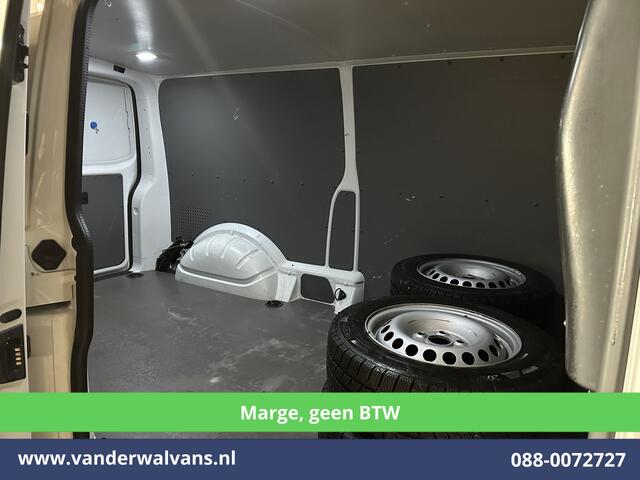 Volkswagen TRANSPORTER 2.0 TDI 150pk **Marge, GEEN BTW** L2H1 Euro6 Airco | 2500kg Trekhaak | Cruisecontrol | Stoelverwarming Parkeersensoren, Bijrijdersbank
