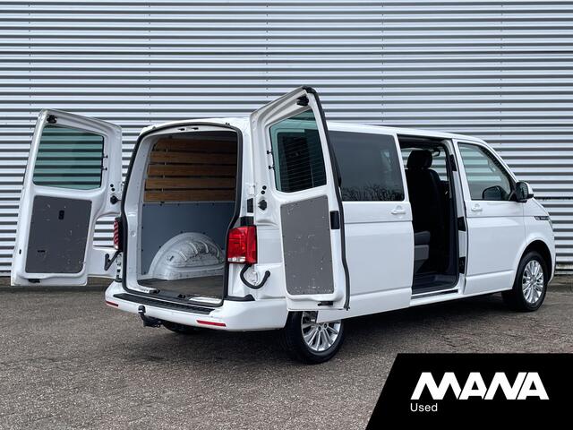 Volkswagen TRANSPORTER 2.0TDI 150PK L2H1 DC Bulli Automaat Leer LED Navi Carplay Trekhaak