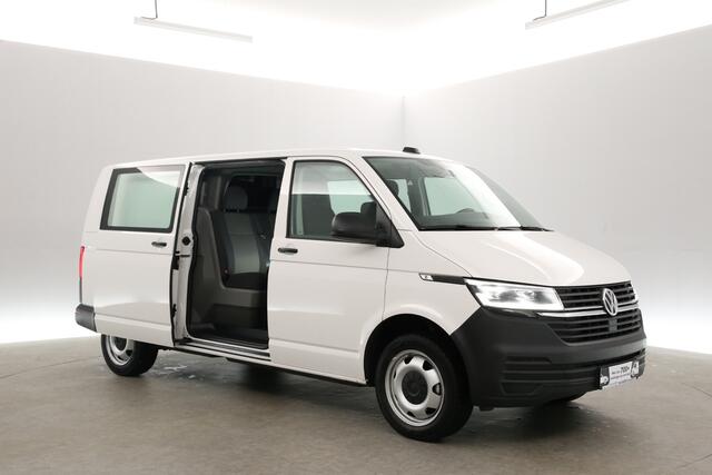 Volkswagen TRANSPORTER 2.0 TDI T6.1 150PK L2H1 | Dubbele Cabine | Airco | Camera | Cruise | Carplay | Stoelverw.