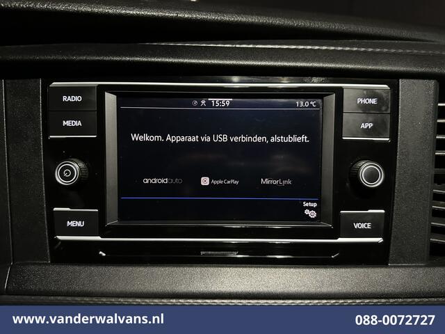 Volkswagen TRANSPORTER 2.0 TDI L2H1 Euro6 Airco | Omvormer | Camera | Imperiaal | Apple Carplay | Cruisecontrol | Trekhaak Android Auto, Parkeersensoren, Achterklep