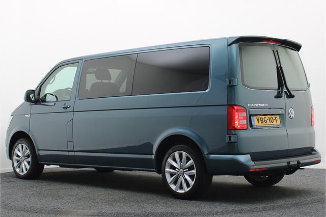 Volkswagen TRANSPORTER 2.0 TDI DSG 150 PK Lang Highline 5-Zits, Camera, ACC, LED, Apple Carplay, Verwarmde Voorruit, Trekhaak, 18''