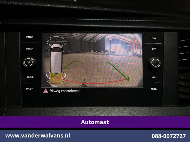 Volkswagen TRANSPORTER 2.0 TDI 150pk Automaat L1H1 Euro6 Airco | Navigatie | Camera | Android Auto | Cruisecontrol | Trekhaak Parkeersensoren, Bijrijdersbank