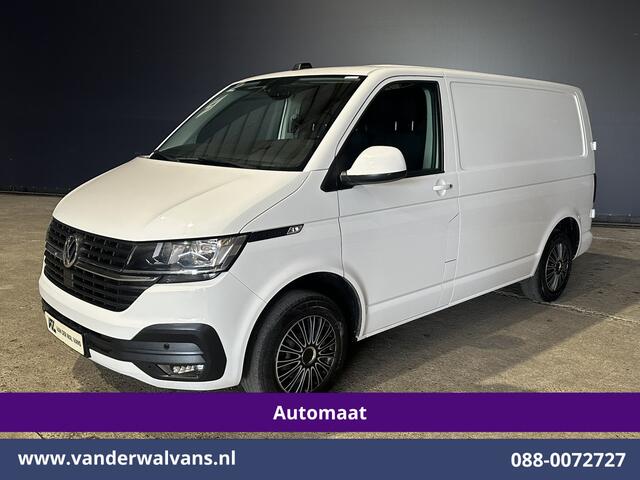 Volkswagen TRANSPORTER 2.0 TDI 150pk Automaat L1H1 Euro6 Airco | Navigatie | Camera | Android Auto | Cruisecontrol | Trekhaak Parkeersensoren, Bijrijdersbank
