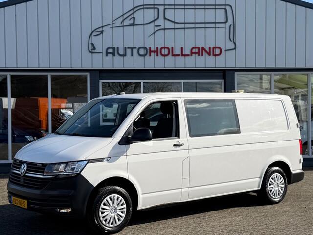Volkswagen TRANSPORTER 2.0 TDI 81KW 110PK L2H1 DC DUBBELE CABINE EURO 6 AIRCO/ NAVIGATIE/ CRUISE CONTROL/ 100% DEALERONDERHOUDEN