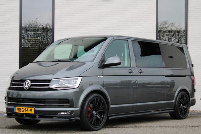 Volkswagen TRANSPORTER 2.0 TDI Aut / Lang / DC / Highline / 2x Schuifdeur / Leer / Navi / Vol Opties / Nette Staat.