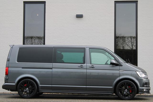 Volkswagen TRANSPORTER 2.0 TDI Aut / Lang / DC / Highline / 2x Schuifdeur / Leer / Navi / Vol Opties / Nette Staat.