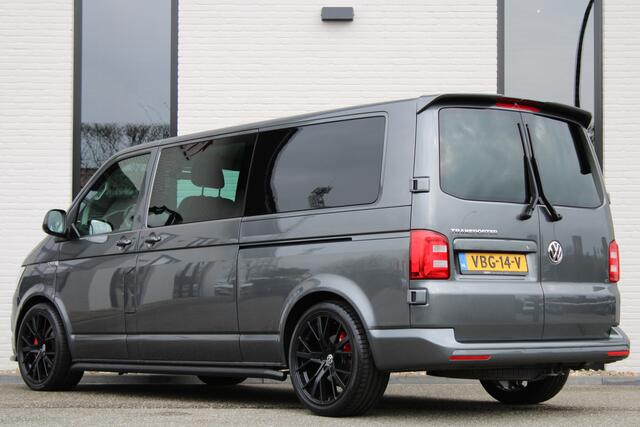 Volkswagen TRANSPORTER 2.0 TDI Aut / Lang / DC / Highline / 2x Schuifdeur / Leer / Navi / Vol Opties / Nette Staat.