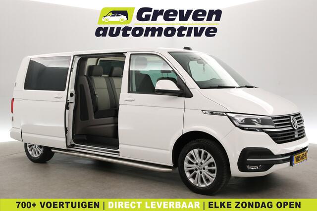 Volkswagen TRANSPORTER 2.0 TDI L2H1 Bulli 150PK | Aut. | Dubbele Cabine | Airco | Adap. Cruise | Virtual | Camera | Trekh. | Carplay | Navi