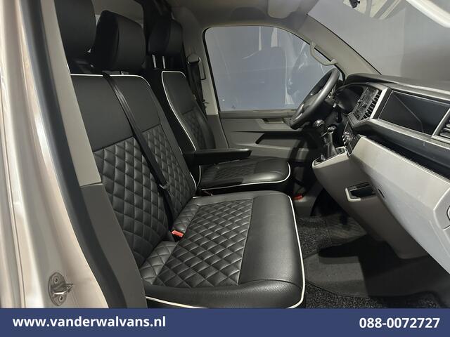 Volkswagen TRANSPORTER 2.0 TDI R line L2H1 Euro6 Airco | Camera | LM Velgen | Leder | Imperiaal | Apple Carplay Android Auto, Sidebars, Bijrijdersbank