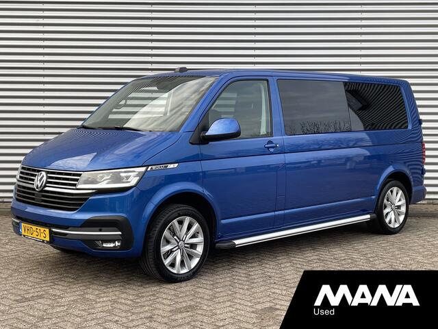 Volkswagen TRANSPORTER 2.0TDI L2H1 199PK DC BULLI Automaat Lederen bekleding Camera Cruise Airco Stoelverwarming LED