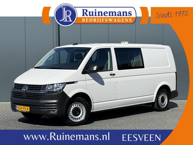 Volkswagen TRANSPORTER 2.0 TDI / L2H1 / 6-PERS DUBBELE CABINE / ZEER NETJES / ACHTERKLEP / INRICHTING / CRUISE