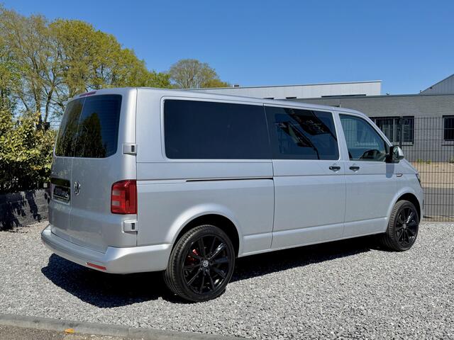 Volkswagen TRANSPORTER 2.0 TDI Extra Lang T6 150PK Dubbel Cabine 2018 Zilver Metallic