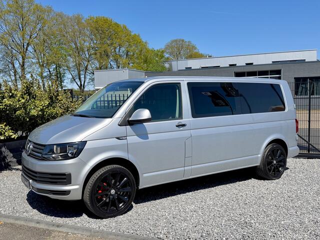 Volkswagen TRANSPORTER 2.0 TDI Extra Lang T6 150PK Dubbel Cabine 2018 Zilver Metallic