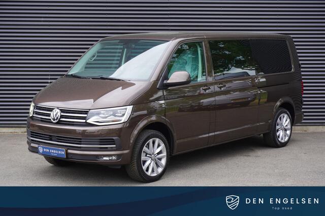 Volkswagen TRANSPORTER 204pk Euro6 Automaat L2H1 2x Schuifdeur Dubbele cabine Highline 70 Edition LED Navigatie Trekhaak Parkeersensoren Cruise control Stoelverwarming