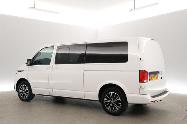 Volkswagen TRANSPORTER 2.0 TDI L2H1 | Dubbele Cabine | Aut. | Airco | Cruise | Camera | Carplay | 2xSchuifdeur