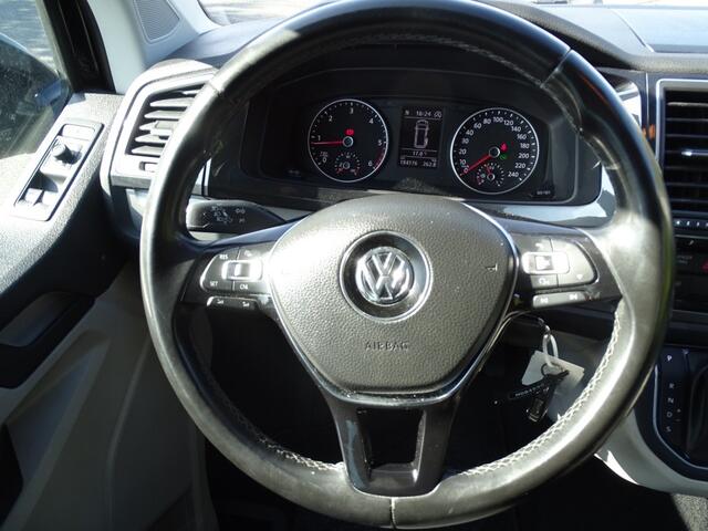 Volkswagen TRANSPORTER 2.0 TDI L2H1 DC HI 205 Pk-2x schuifd-Airco-Pdc-Camera-Trkh-Cruise-Media
