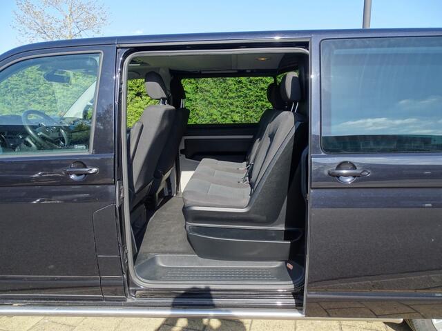 Volkswagen TRANSPORTER 2.0 TDI L2H1 DC HI 205 Pk-2x schuifd-Airco-Pdc-Camera-Trkh-Cruise-Media