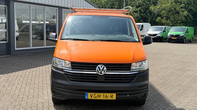 Volkswagen TRANSPORTER 2.0 TDI 81KW 110PK L2H1 EURO 6 AIRCO/ CRUISE CONTROL/ TREKHAAK/ RVS IMPERIAAL/ 100% DEALERONDERHOUDEN