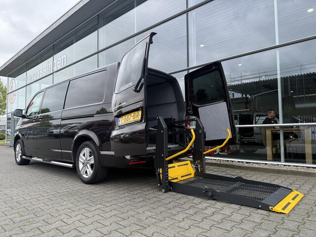 Volkswagen TRANSPORTER 5+1 Rolstoelbus 2.0 TDI L2H1 DC Highline (Zeer mooie en complete rolstoelbus met Automaat!)