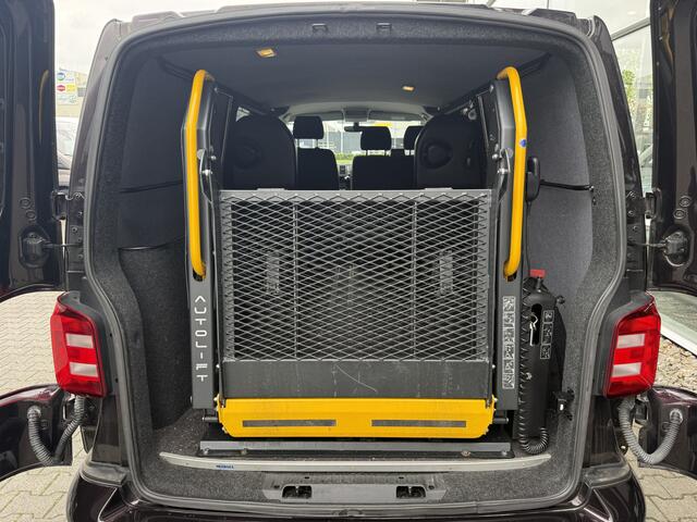 Volkswagen TRANSPORTER 5+1 Rolstoelbus 2.0 TDI L2H1 DC Highline (Zeer mooie en complete rolstoelbus met Automaat!)