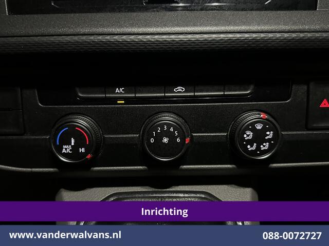 Volkswagen TRANSPORTER 2.0 TDI 150pk L2H1 Inrichting Euro6 Airco | Omvormer | Camera | 2500kg Trekhaak | Apple Carplay Android Auto, Cruisecontrol, Parkeersensoren, Dakdragers