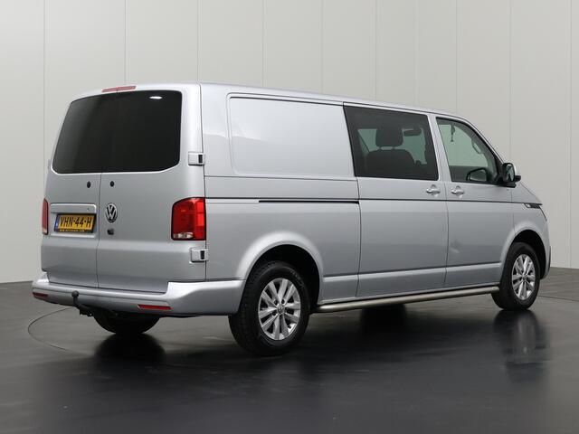 Volkswagen TRANSPORTER 2.0TDI 150PK DSG Automaat Lang Dubbele Cabine Bulli Highline | Navigatie | Airco | Cruise | Trekhaak | Privacy glas