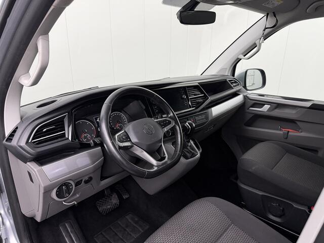 Volkswagen TRANSPORTER 2.0TDI 150PK DSG Automaat Lang Dubbele Cabine Bulli Highline | Navigatie | Airco | Cruise | Trekhaak | Privacy glas
