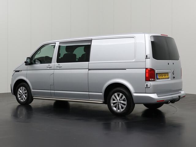 Volkswagen TRANSPORTER 2.0TDI 150PK DSG Automaat Lang Dubbele Cabine Bulli Highline | Navigatie | Airco | Cruise | Trekhaak | Privacy glas