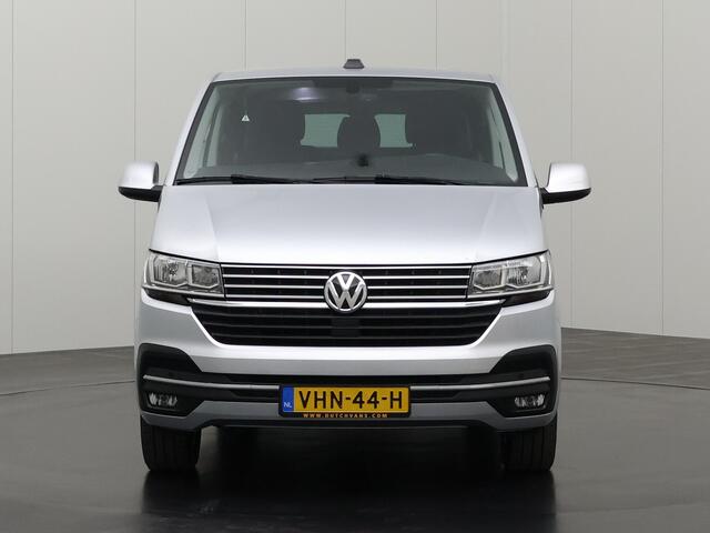 Volkswagen TRANSPORTER 2.0TDI 150PK DSG Automaat Lang Dubbele Cabine Bulli Highline | Navigatie | Airco | Cruise | Trekhaak | Privacy glas