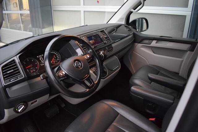 Volkswagen TRANSPORTER Multivan 2.0 TDI L2H1 DubbelCabine Highline Nwe motor! Leer | Automaat | Trekhaak | Sidebars