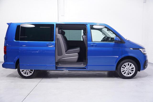 Volkswagen TRANSPORTER 2.0 TDI 150 pk DSG Aut. Dubbel Cabine Navi, Camera 1/2 Leder / Alcantara, LED Koplampen, 17" LMV, NAP, 5-Zits